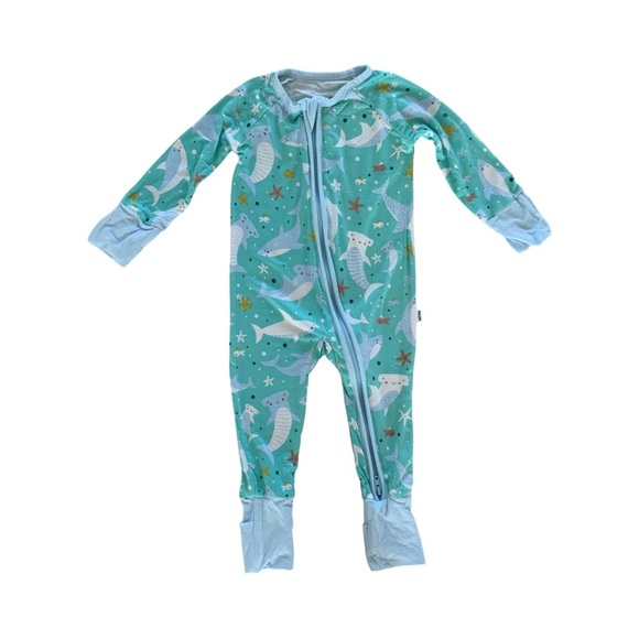 Little Sleepies Shark Soirée Zippy 0/3m - Picture 1 of 3